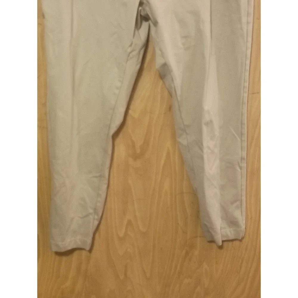 BYLT Premium Basics Everyday Pant Mens 36 Khaki Tan Tapered Jogger Cuffs Pockets